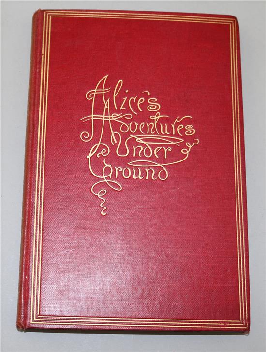 Dodgson, Charles Lutwidge [Carroll, Lewis] - Alices Adventures Under Ground,